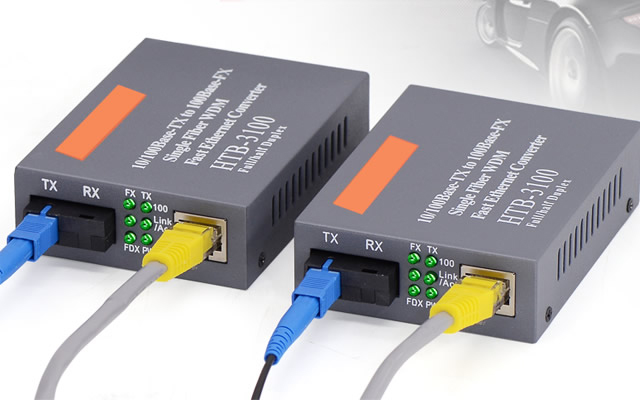 光纤收发器的连接及指示灯问题说明