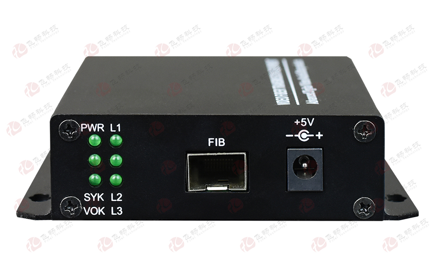 飞畅科技-1路 非压缩 4K DVI 光端机