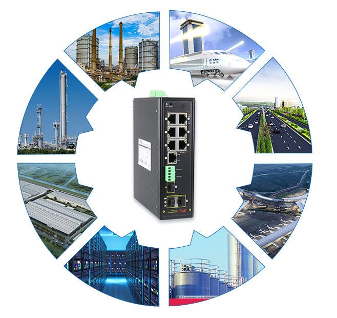 什么是集成串口服务器POE交换机？