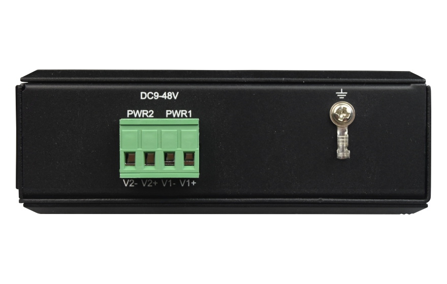 飞畅科技-网管型 工业级1路千兆电+1路百兆电 物理隔离收发器