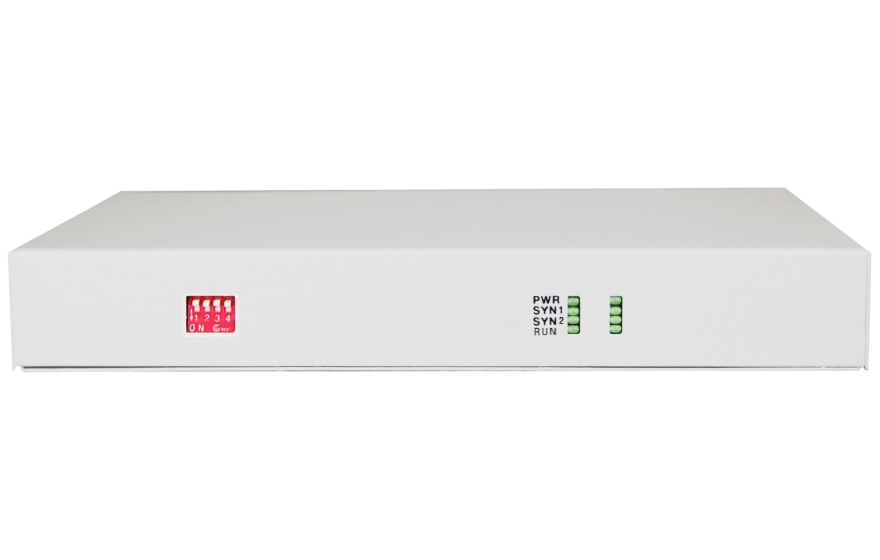 飞畅科技-2光4电口级联（节点）型千兆以太网光纤收发器