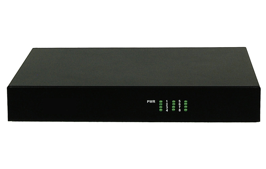 飞畅科技-汇聚型 8路千兆光口+1路千兆电口 网络光端机