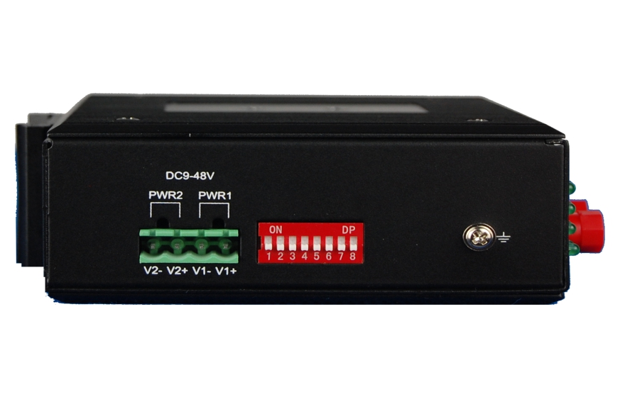 飞畅科技-工业轨式1-4路RS232/422/485(三种接口同时提供)光猫