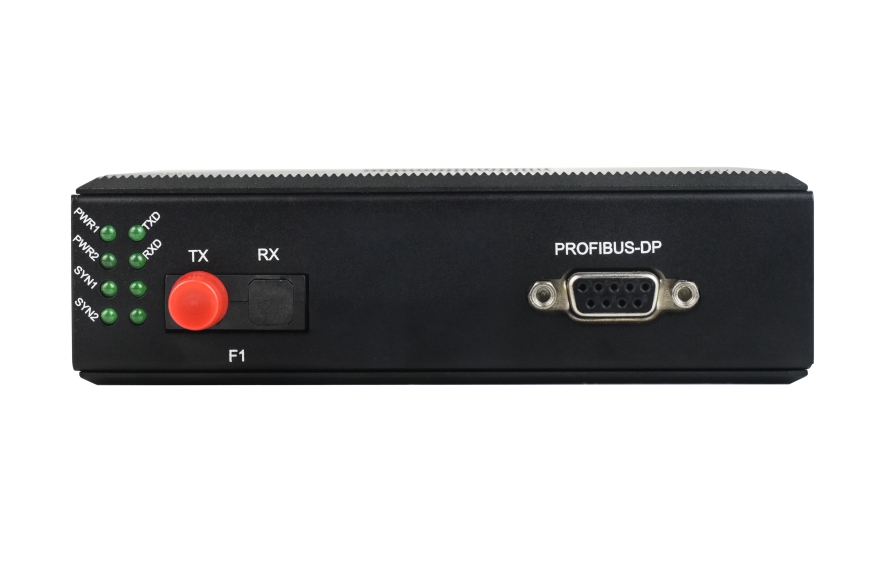 飞畅科技-工业轨式 1路Profibus-DP光端机