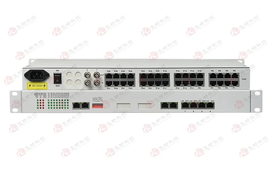 1+1 E1备份 30路纯电话E1 PCM复用