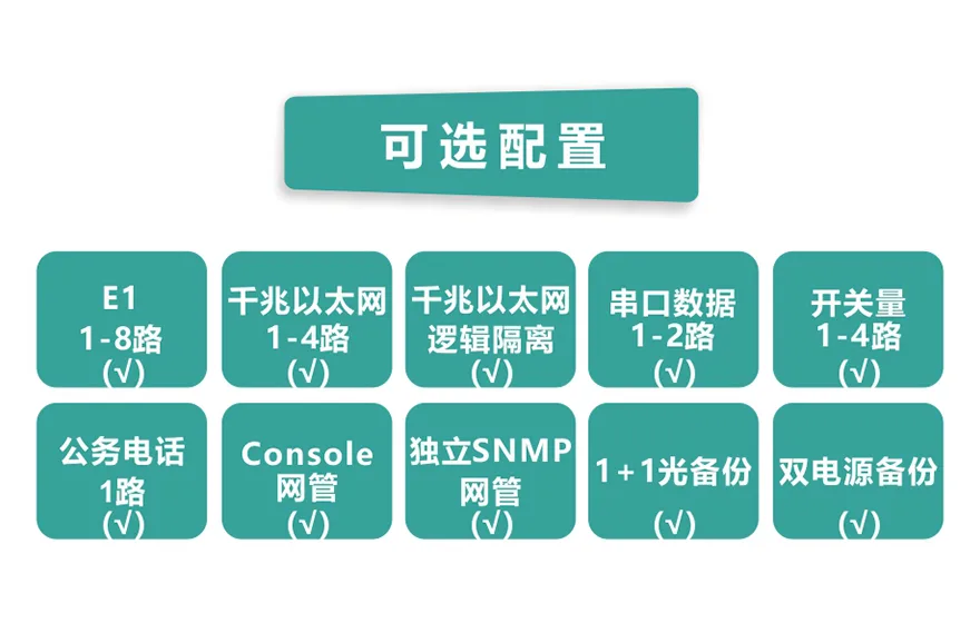 8E1+4GE PDH光端机