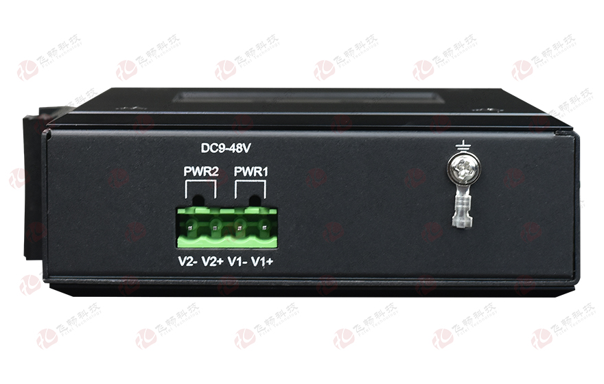 飞畅科技-工业级4路百兆以太网 光纤收发器