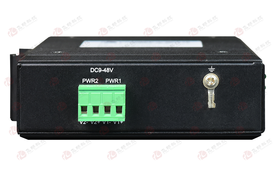 飞畅科技-非网管 工业级2光4电百兆级联式交换机