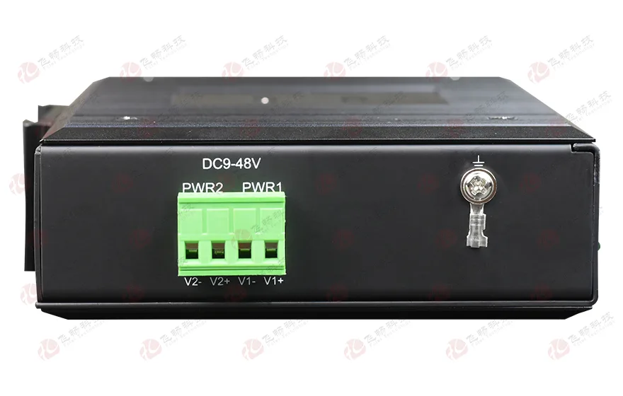 网管型 工业级1光1电百兆光纤收发器