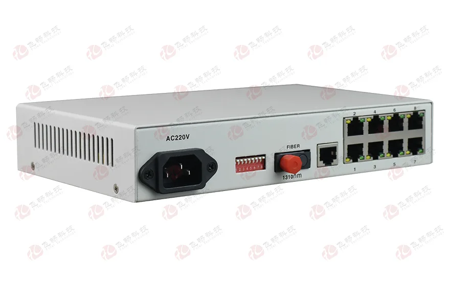 普通型1千兆光8百兆电光纤收发器
