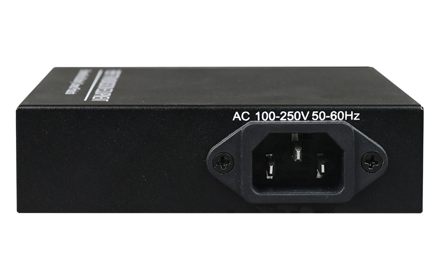 飞畅科技-1-4路百兆 POE供电 光纤收发器AF/AT