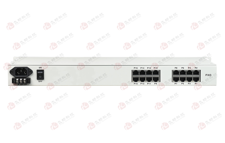 飞畅科技-16路语音  Over  IP