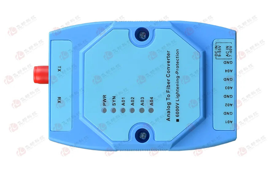 亚当模块 工业级1-4路4-20mA 模拟量光端机