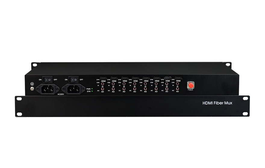 飞畅科技-8路4K HDMI 1.4 光端机
