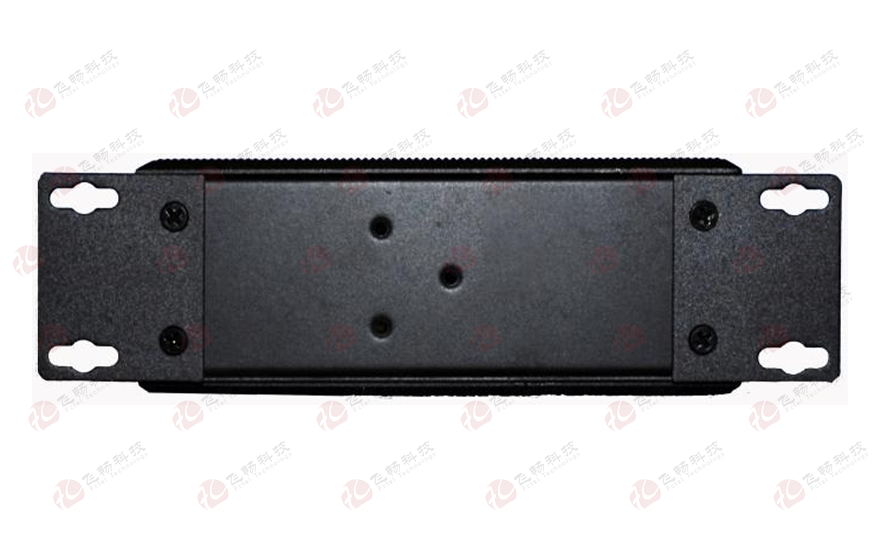 飞畅科技-工业轨式2路串口服务器(带1路光纤串口)