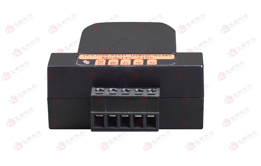 飞畅科技-工业级 6KV防雷型 USB转1路RS485转换器(带线)