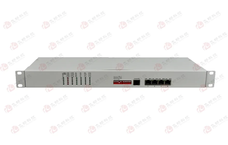 16路电话+4E1+4xFE (光纤1+1备份 E1 1+1 备份) 光端机/E1 PCM复用