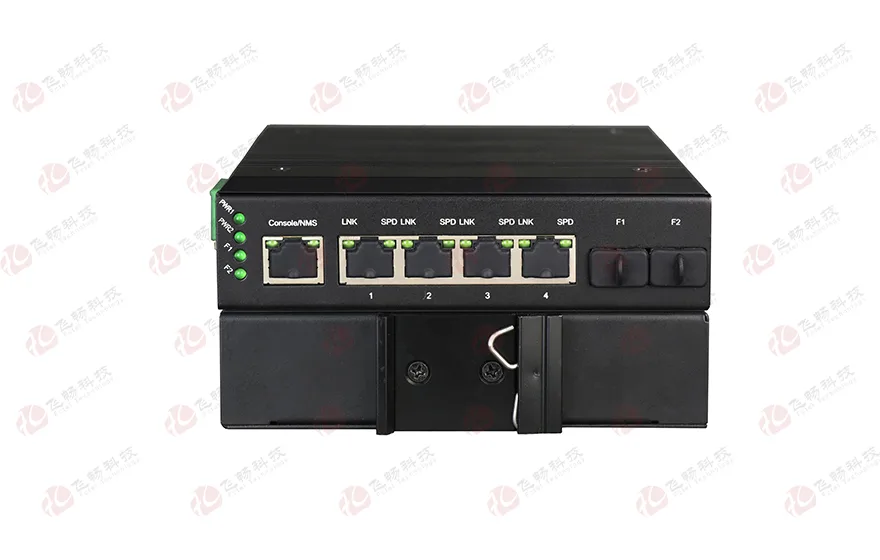 网管型 工业级4路千兆电 物理隔离收发器