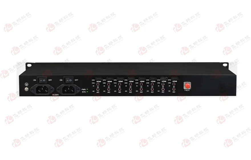 8路2K 60HZ HDMI 可带独立双向音频  光端机