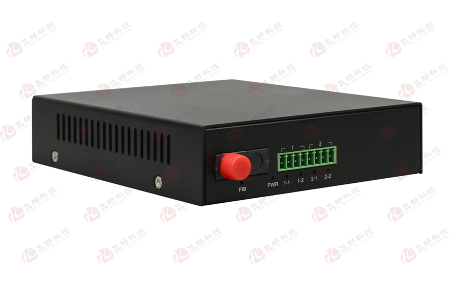 飞畅科技-袖珍型1-2路开关量光端机