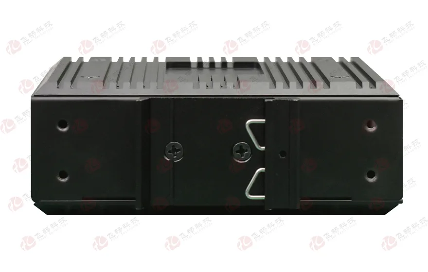 工业轨式2路串口／4路开关量+4路千兆电 光端机