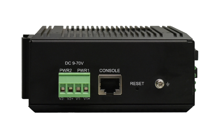 飞畅科技-工业轨式管理型 8路千兆电+4路千兆光口 交换机