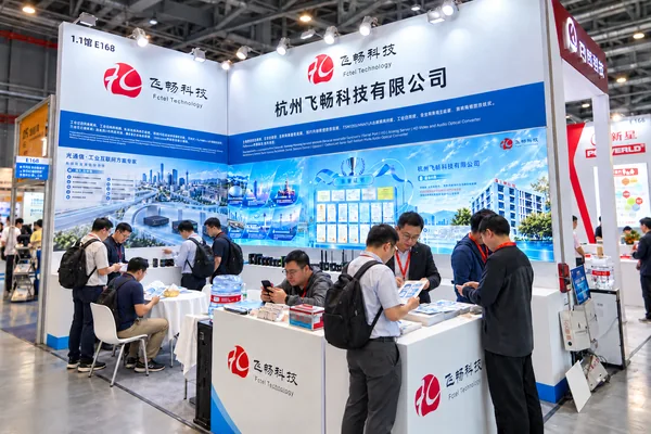 飞畅科技亮相2026上海工博会，展示光通信与工业互联产品