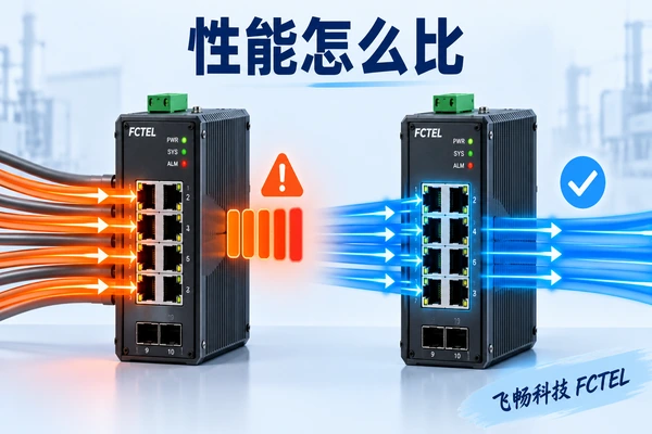 工业交换机性能怎么比较：业务瓶颈与现场可靠性