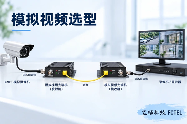 模拟监控视频光端机怎样选主题小图