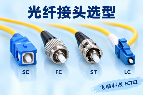 SC、FC、ST、LC四种光纤接头选型