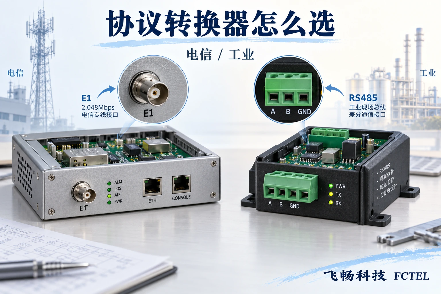 厂家方案分别验证E1与V35接口适配以及工业报文映射