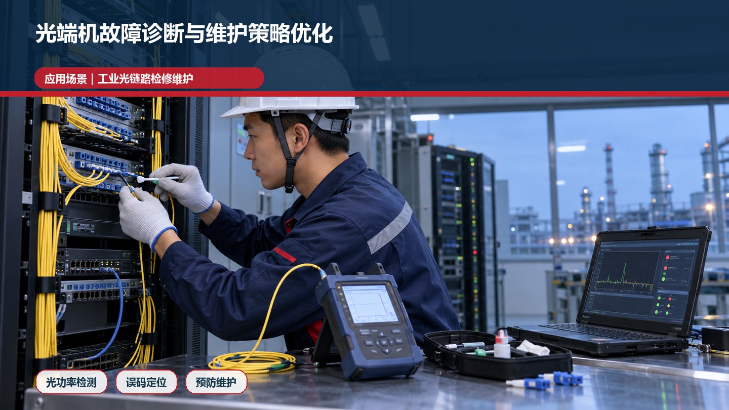 光端机故障诊断与维护策略优化应用场景图