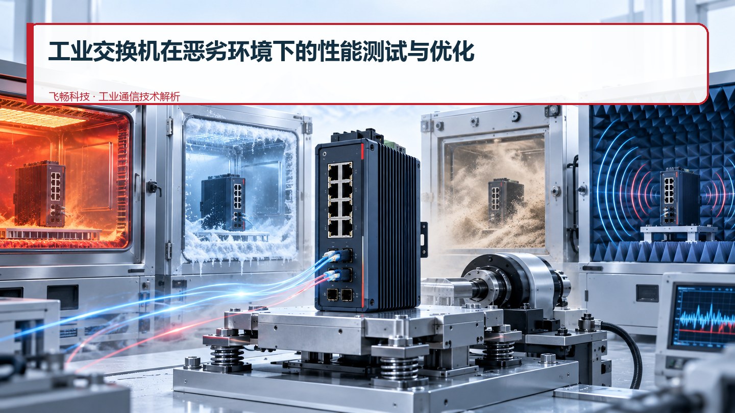 工业交换机在恶劣环境下的性能测试与优化主题示意图