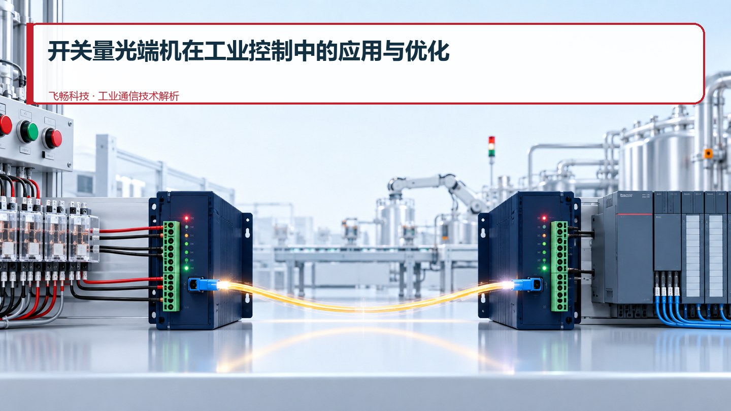 开关量光端机在工业控制中的应用与优化主题示意图