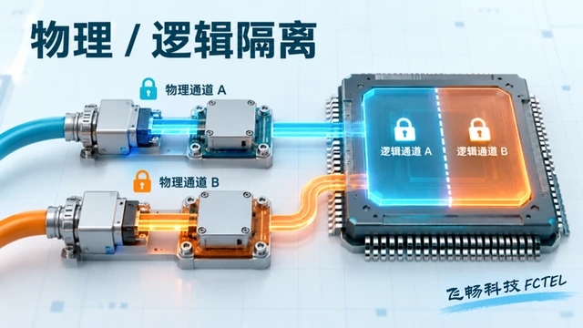 独立物理链路与共享交换机VLAN逻辑分组的区别