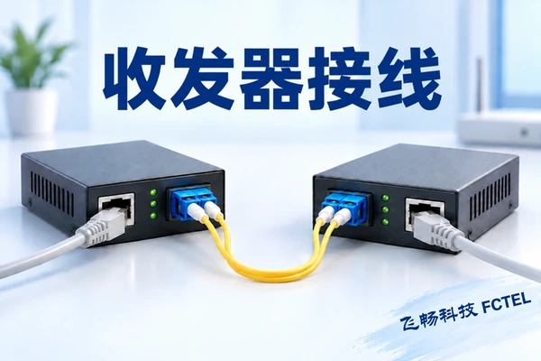 光纤收发器怎样接线：双纤交叉、单纤配对与分层排障