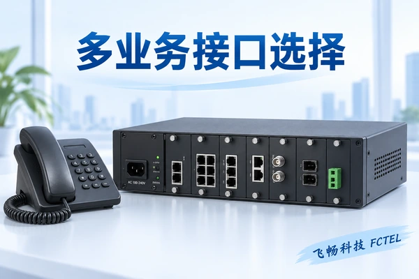 多业务电话光端机怎样选：电话、E1、串口与网络分别核对
