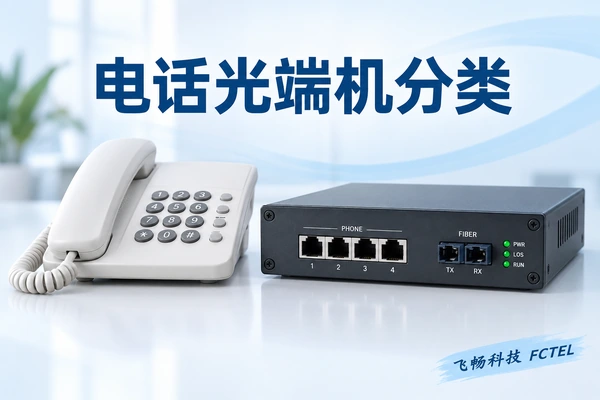 电话光端机有哪些类型：电话接口、传输口与业务组合
