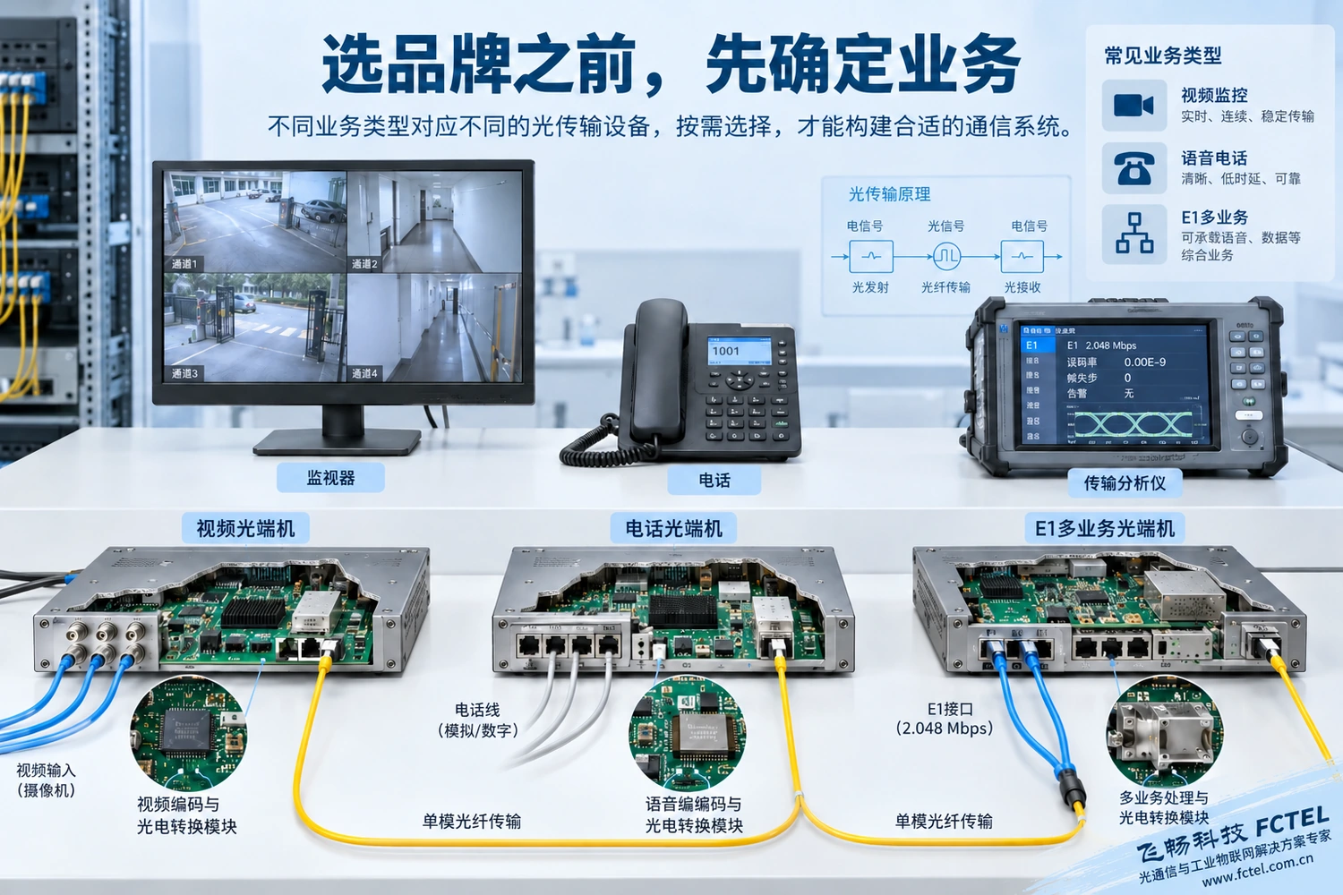 不同业务采用不同接口和测试方法;比较品牌前,应先统一技术需求。