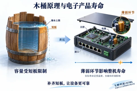 【置顶】从电源选材到MTBF：飞畅科技如何控制工业通信产品的寿命短板