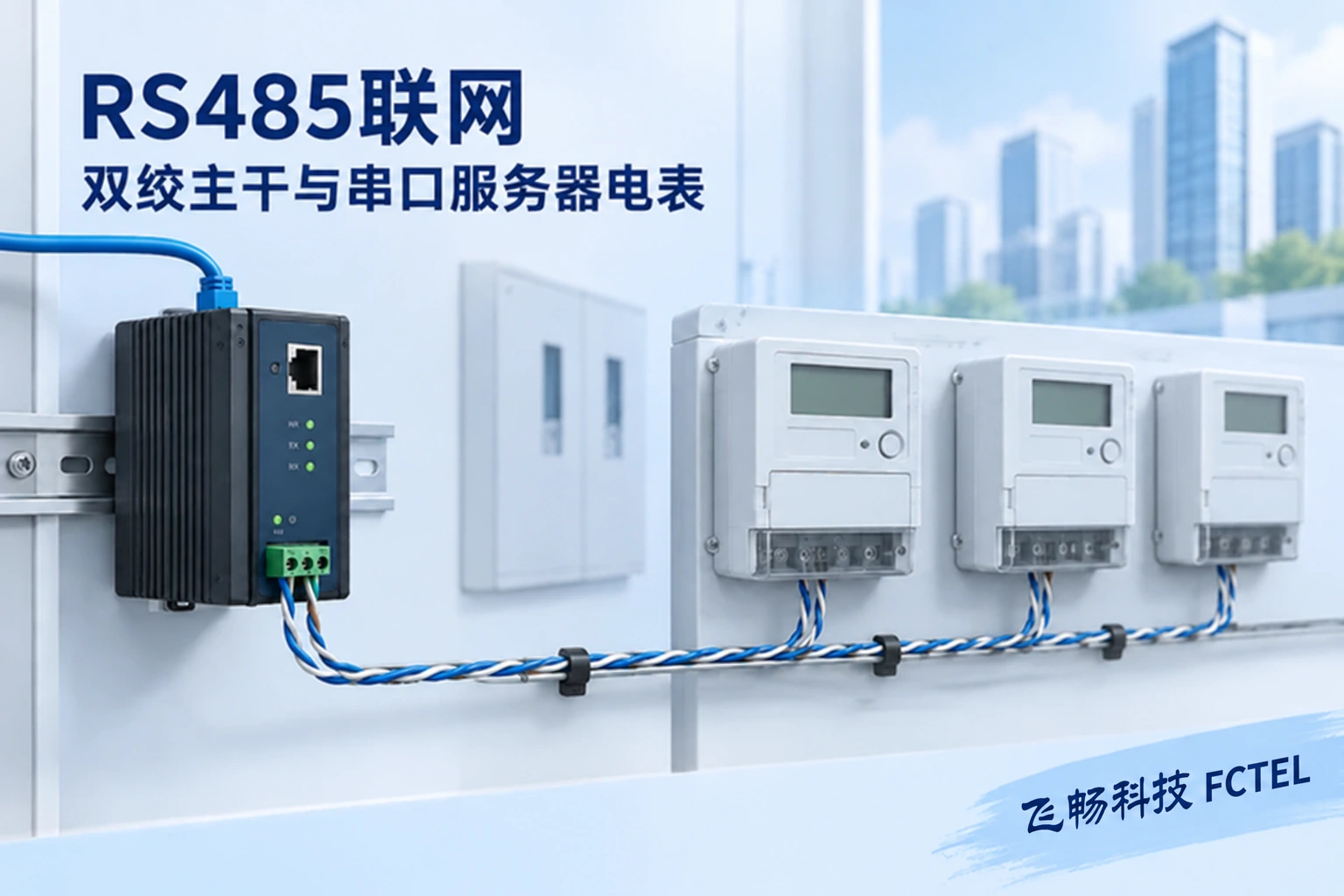 RS485串口服务器怎样联网主题小图