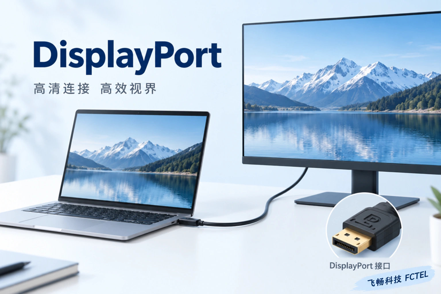 DisplayPort接口怎样传画面：主链路、辅助通道与转接边界