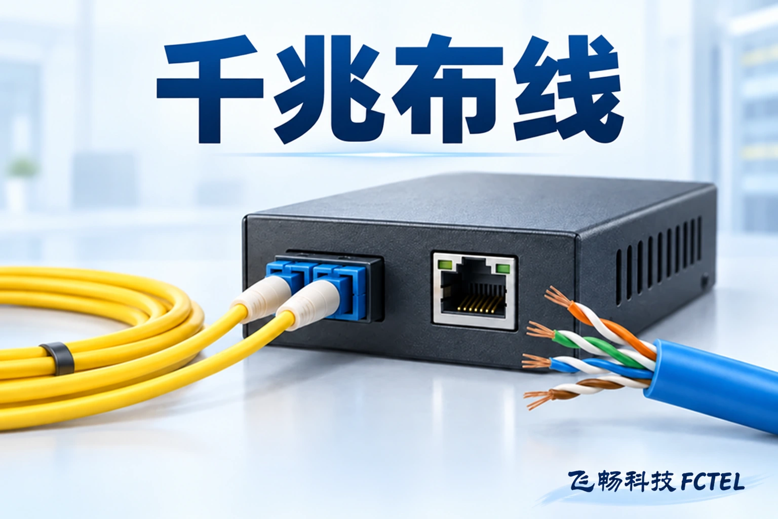 铜缆完整信道；千兆光纤收发器怎样选线缆：铜缆信道、光学匹配与测试浅色列表小图