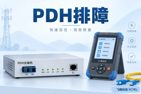 PDH光端机怎样理解标准与故障：E1、时钟、告警和环回
