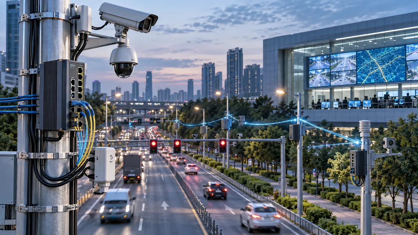智慧交通通信网络怎么建：从路侧接入到中心平台的工程指南应用场景