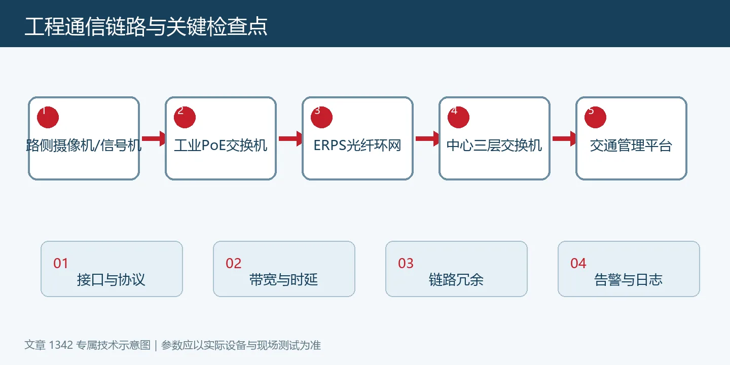 智慧交通通信网络怎么建：从路侧接入到中心平台的工程指南通信拓扑与检查点